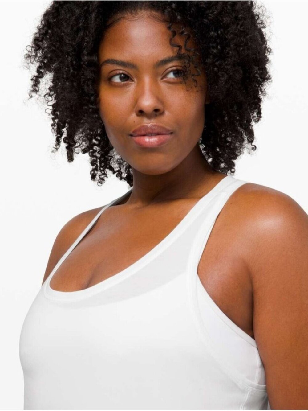 Lululemon Love Tank *Pleated White - Picture 2 of 8